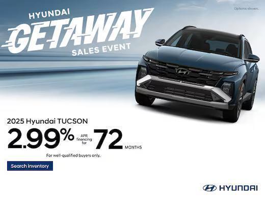 new 2025 Hyundai Tucson car, priced at $33,240