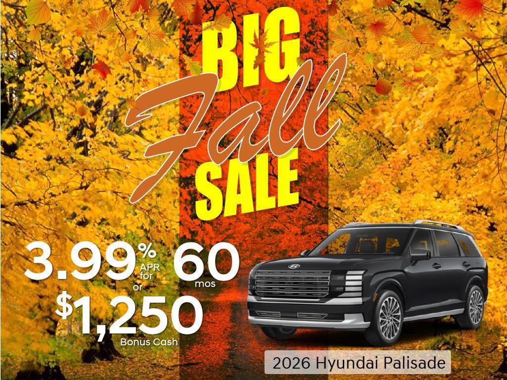 new 2026 Hyundai Palisade car, priced at $55,587
