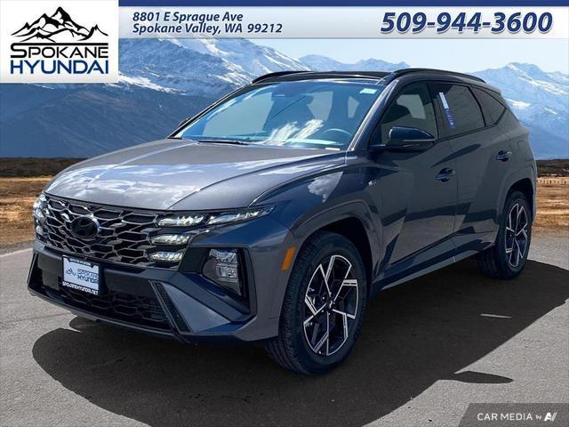 new 2025 Hyundai TUCSON Hybrid car, priced at $38,366