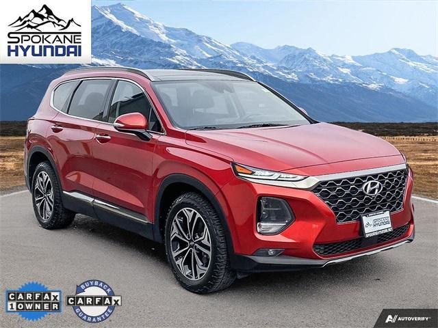 used 2020 Hyundai Santa Fe car, priced at $22,993