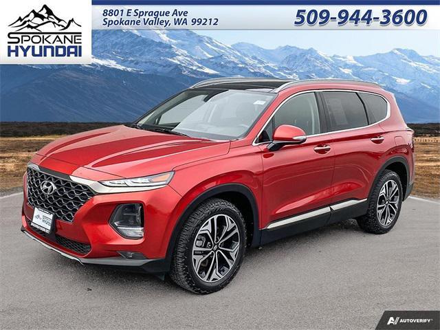 used 2020 Hyundai Santa Fe car, priced at $23,993