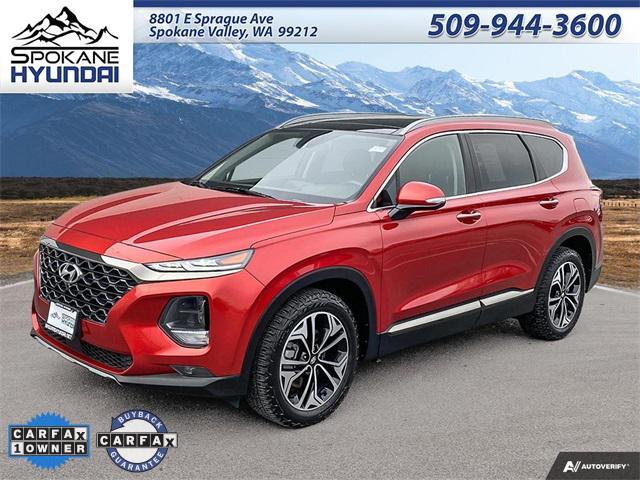 used 2020 Hyundai Santa Fe car, priced at $22,993