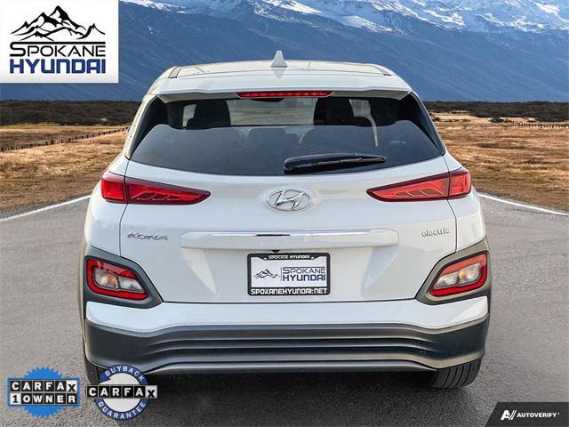 used 2021 Hyundai Kona EV car, priced at $19,850