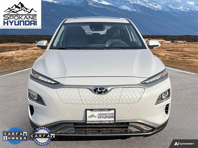 used 2021 Hyundai Kona EV car, priced at $19,850