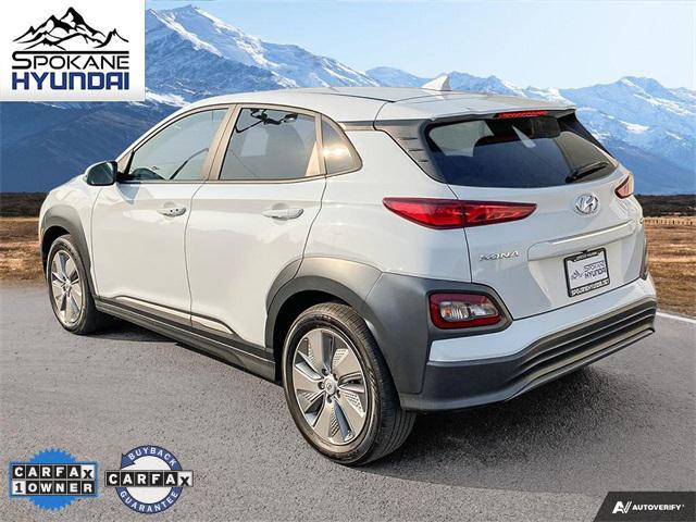 used 2021 Hyundai Kona EV car, priced at $19,850