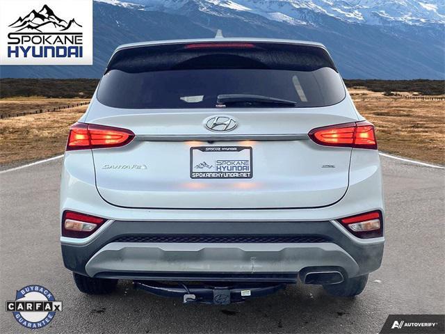 used 2019 Hyundai Santa Fe car, priced at $19,250