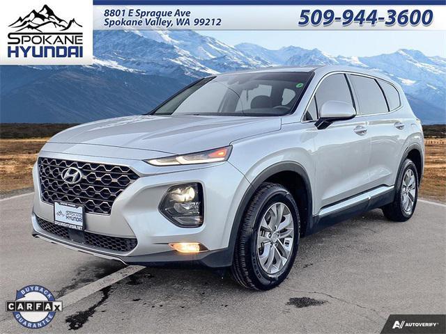 used 2019 Hyundai Santa Fe car, priced at $19,250