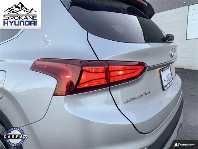 used 2019 Hyundai Santa Fe car, priced at $19,250