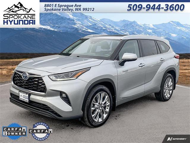 used 2020 Toyota Highlander Hybrid car, priced at $37,500