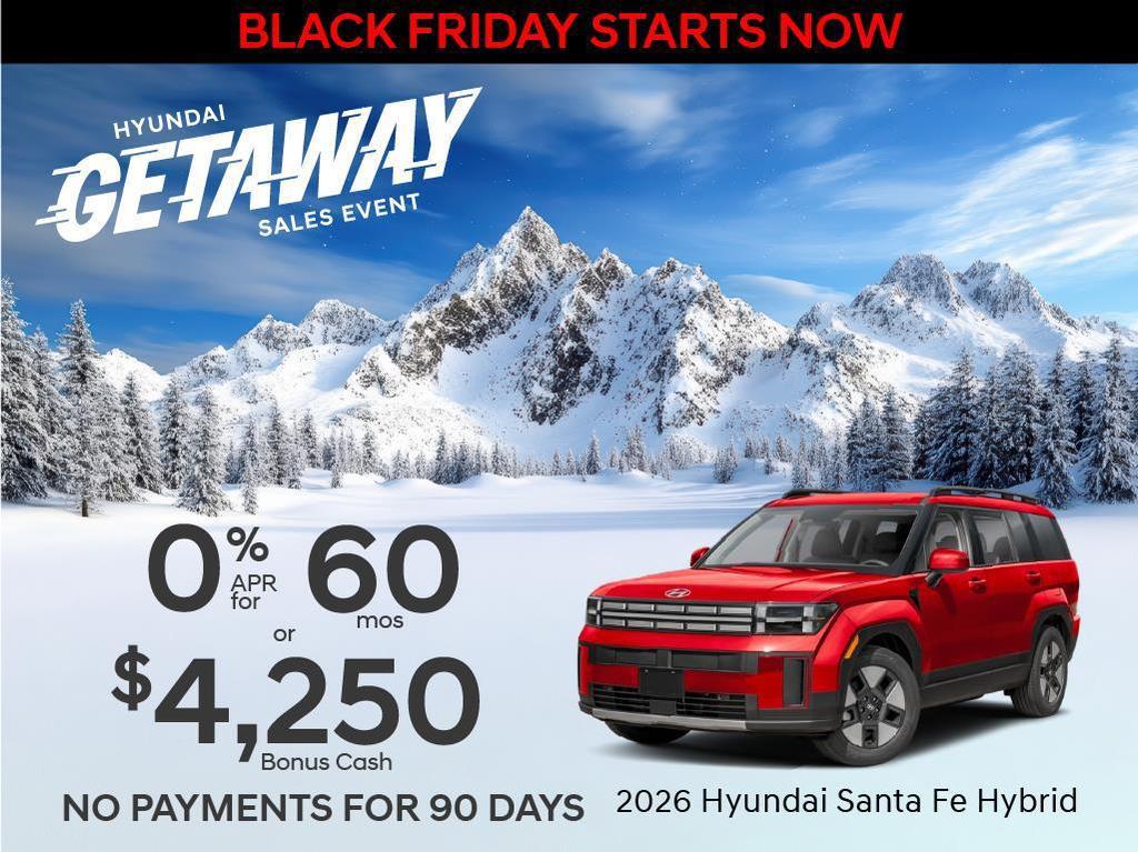 new 2026 Hyundai Santa Fe car, priced at $39,067