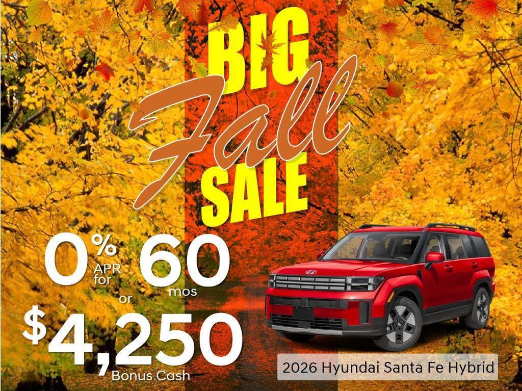 new 2026 Hyundai Santa Fe car, priced at $39,067