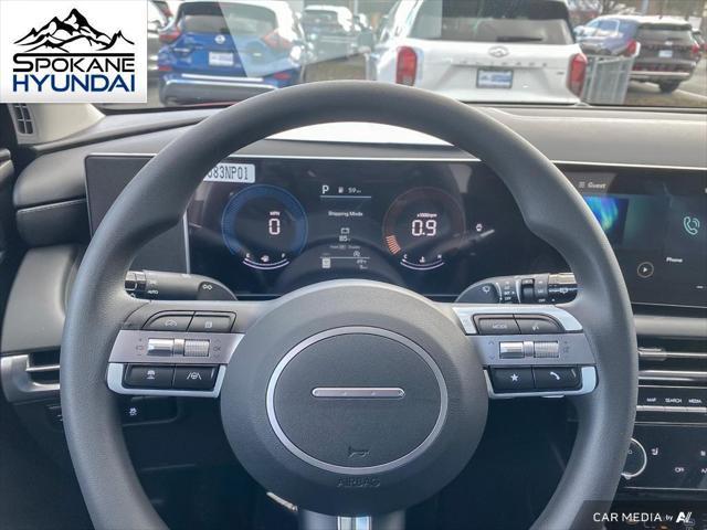 new 2025 Hyundai Tucson car, priced at $33,170