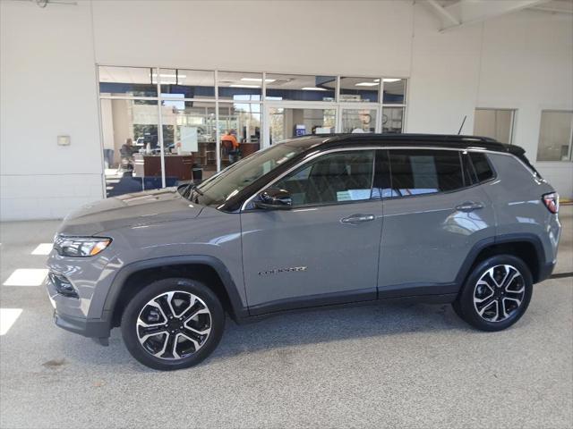 used 2023 Jeep Compass car, priced at $27,336