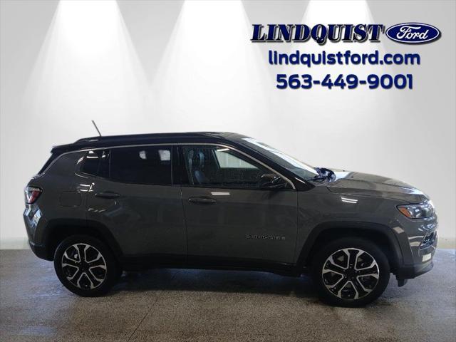 used 2023 Jeep Compass car, priced at $27,336