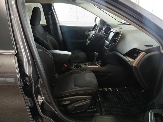 used 2017 Jeep Cherokee car, priced at $14,594