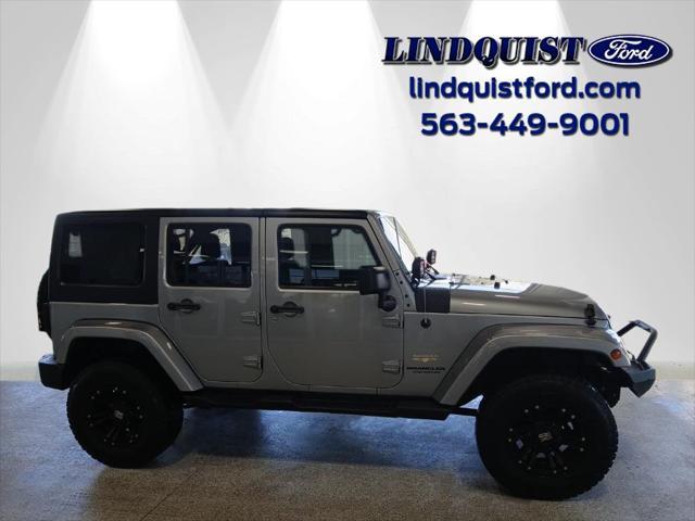 used 2015 Jeep Wrangler Unlimited car, priced at $20,184