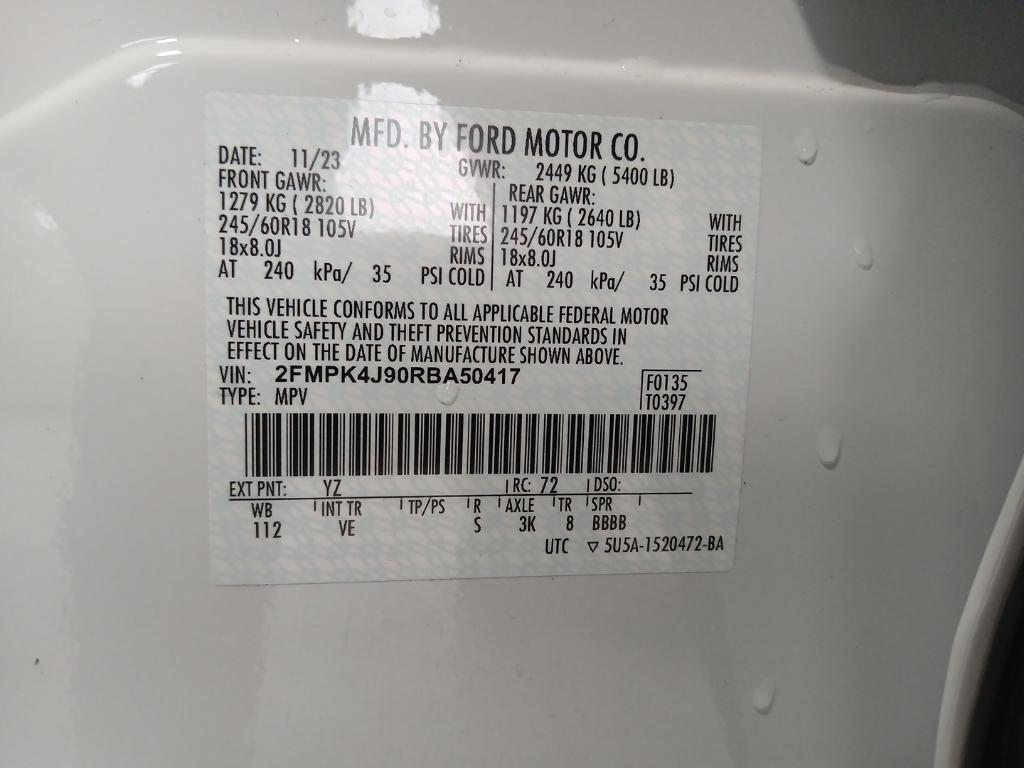 used 2024 Ford Edge car, priced at $27,629