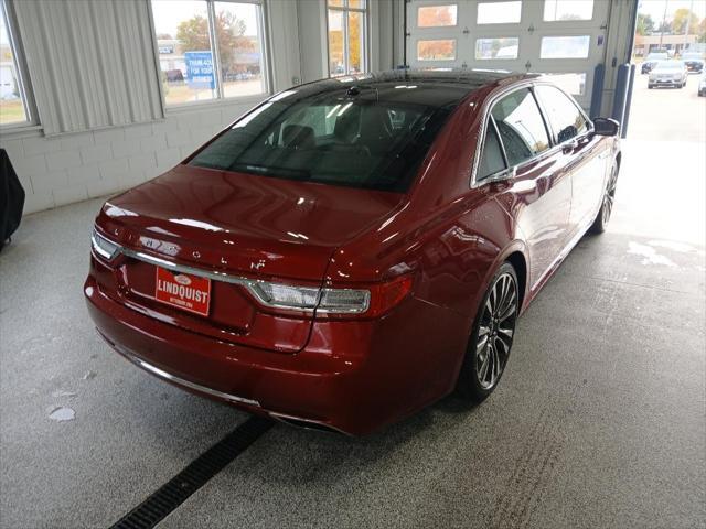 used 2017 Lincoln Continental car, priced at $23,222