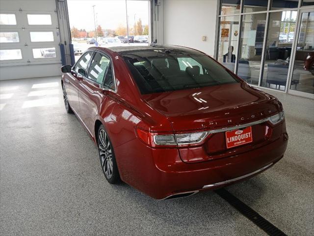 used 2017 Lincoln Continental car, priced at $23,222