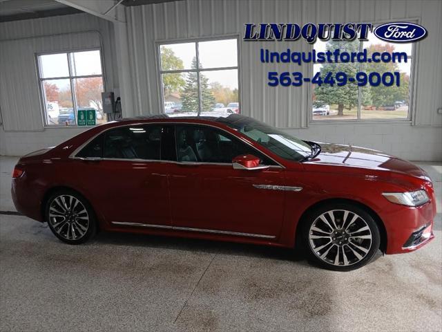 used 2017 Lincoln Continental car, priced at $23,222