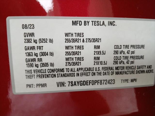 used 2023 Tesla Model Y car, priced at $39,990