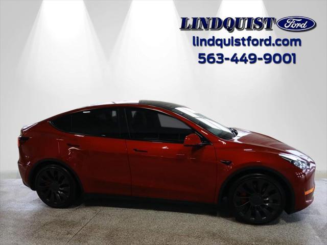 used 2023 Tesla Model Y car, priced at $39,990