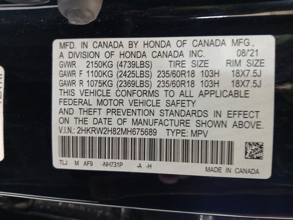 used 2021 Honda CR-V car, priced at $21,880