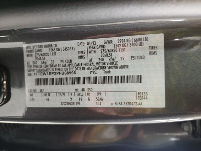 used 2023 Ford F-150 car, priced at $45,236