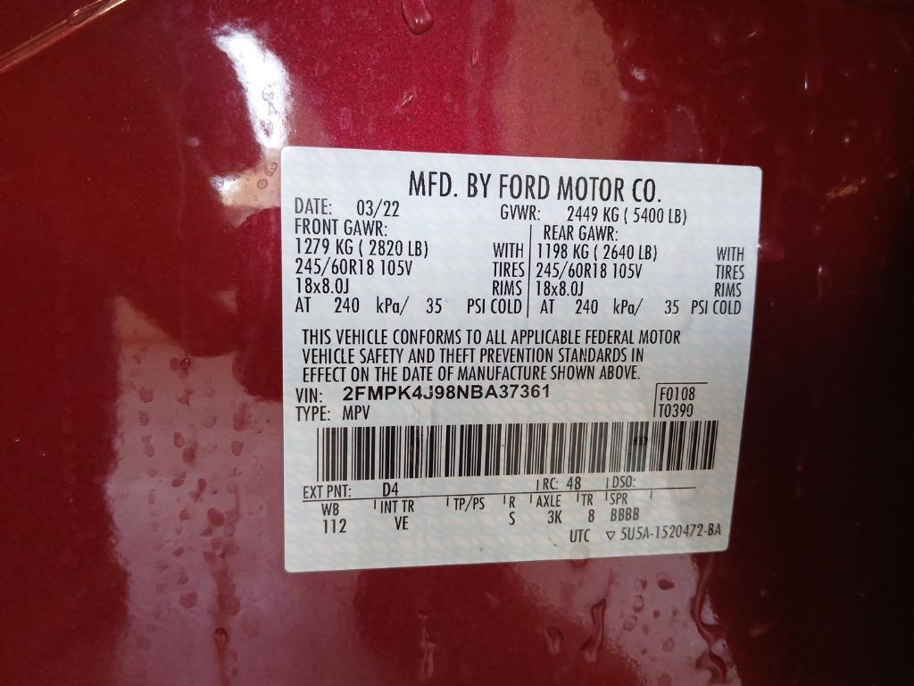 used 2022 Ford Edge car, priced at $29,941