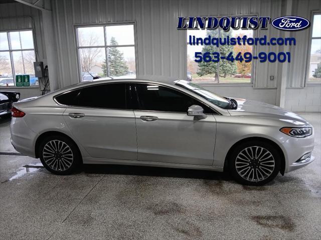 used 2017 Ford Fusion car, priced at $13,990