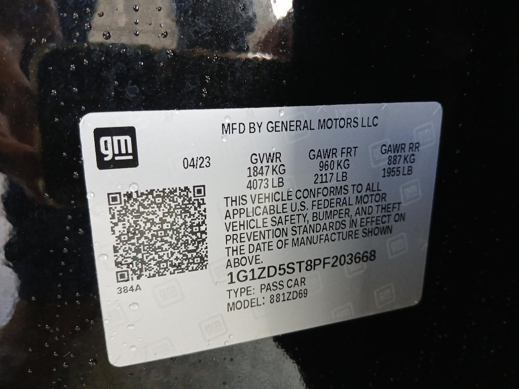 used 2023 Chevrolet Malibu car, priced at $19,675