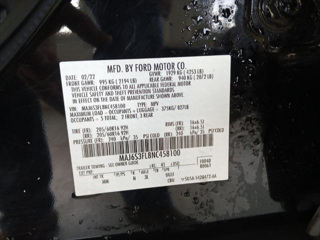 used 2022 Ford EcoSport car, priced at $17,317