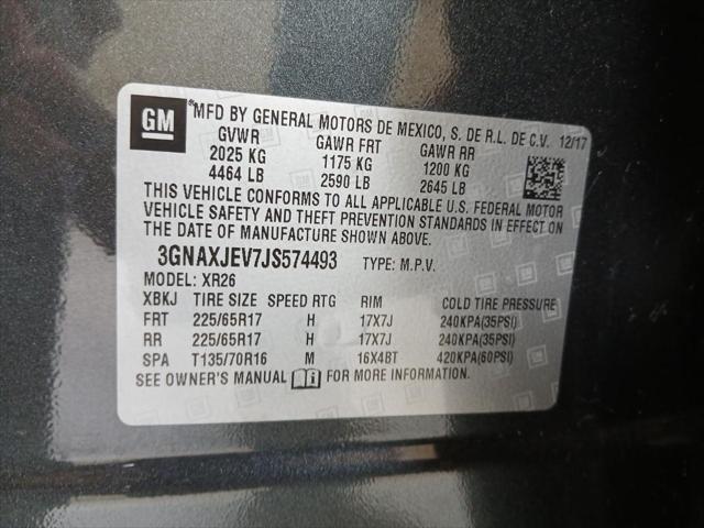 used 2018 Chevrolet Equinox car, priced at $16,990