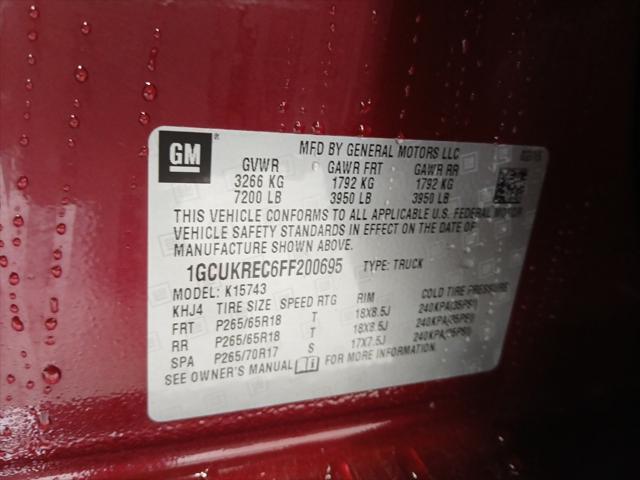 used 2015 Chevrolet Silverado 1500 car, priced at $22,940