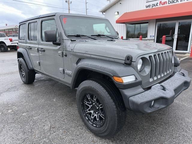 used 2018 Jeep Wrangler Unlimited car, priced at $21,175