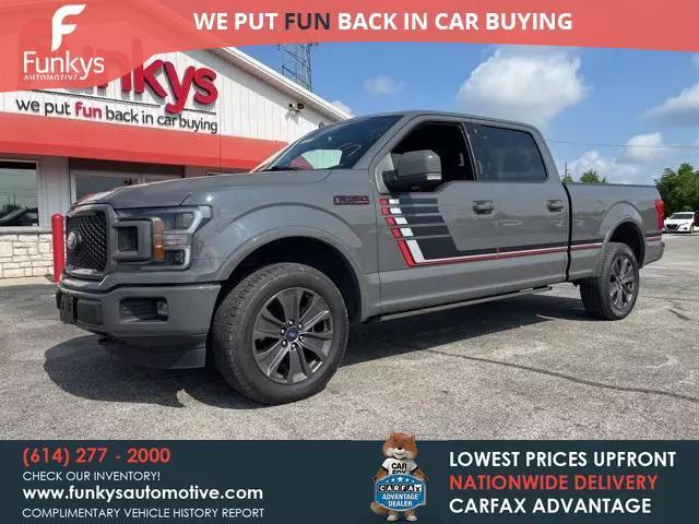 used 2018 Ford F-150 car, priced at $34,154