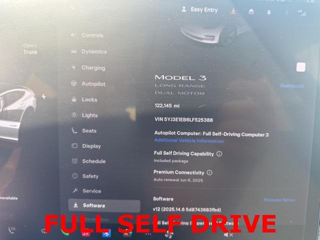 used 2020 Tesla Model 3 car, priced at $17,900