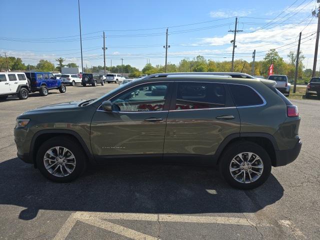 used 2021 Jeep Cherokee car, priced at $23,995