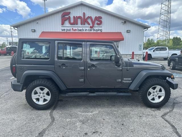 used 2017 Jeep Wrangler Unlimited car, priced at $21,879