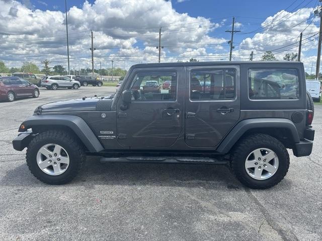 used 2017 Jeep Wrangler Unlimited car, priced at $21,879