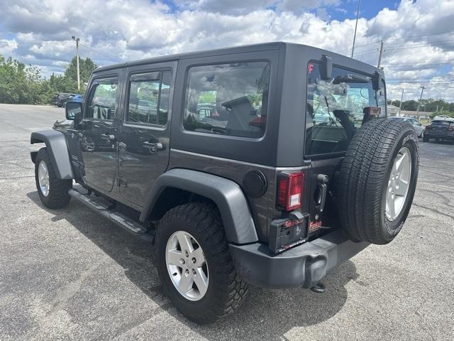 used 2017 Jeep Wrangler Unlimited car, priced at $21,879