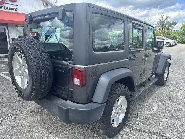 used 2017 Jeep Wrangler Unlimited car, priced at $21,879