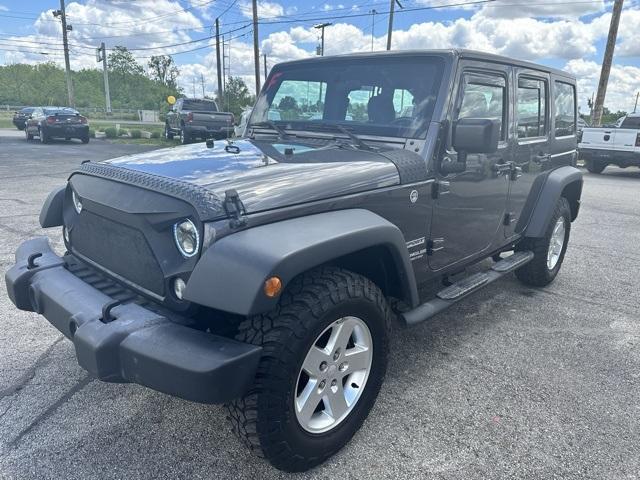 used 2017 Jeep Wrangler Unlimited car, priced at $21,879