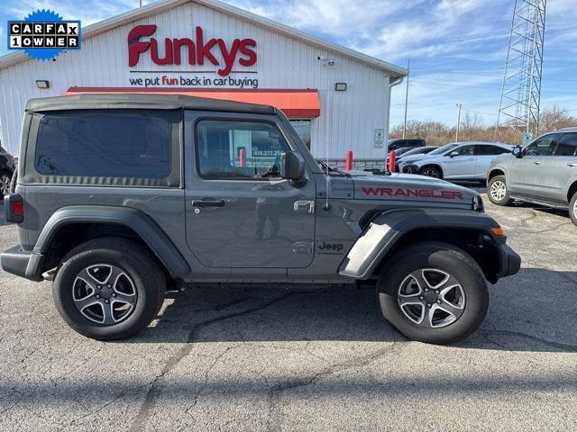 used 2023 Jeep Wrangler car, priced at $30,600