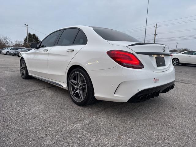 used 2021 Mercedes-Benz AMG C 43 car, priced at $38,751