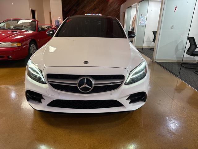 used 2021 Mercedes-Benz AMG C 43 car, priced at $38,751