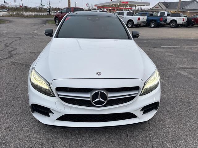 used 2021 Mercedes-Benz AMG C 43 car, priced at $38,751