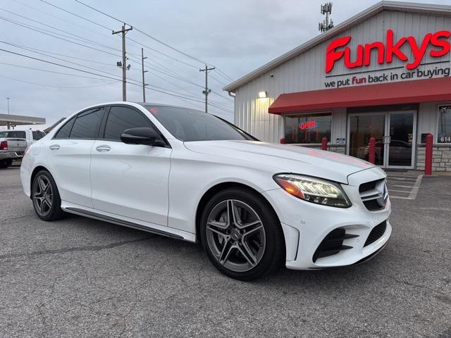 used 2021 Mercedes-Benz AMG C 43 car, priced at $38,751