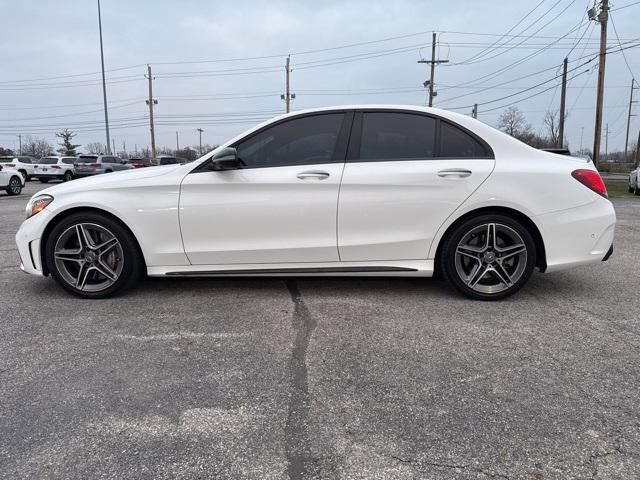 used 2021 Mercedes-Benz AMG C 43 car, priced at $38,751