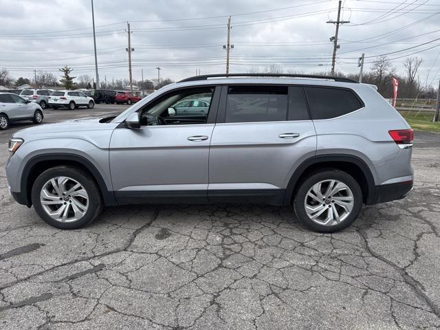 used 2021 Volkswagen Atlas car, priced at $28,200